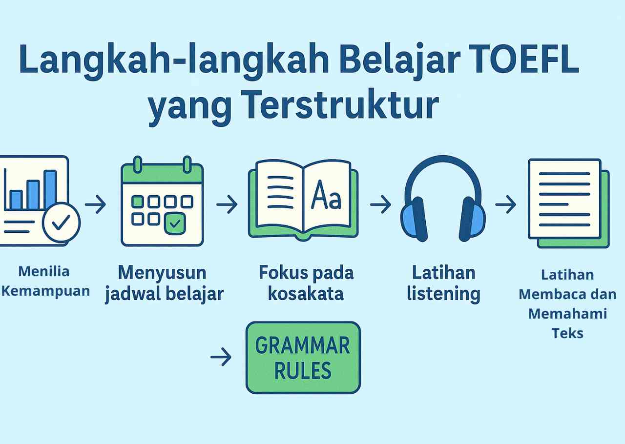 Cara Belajar TOEFL dari Nol